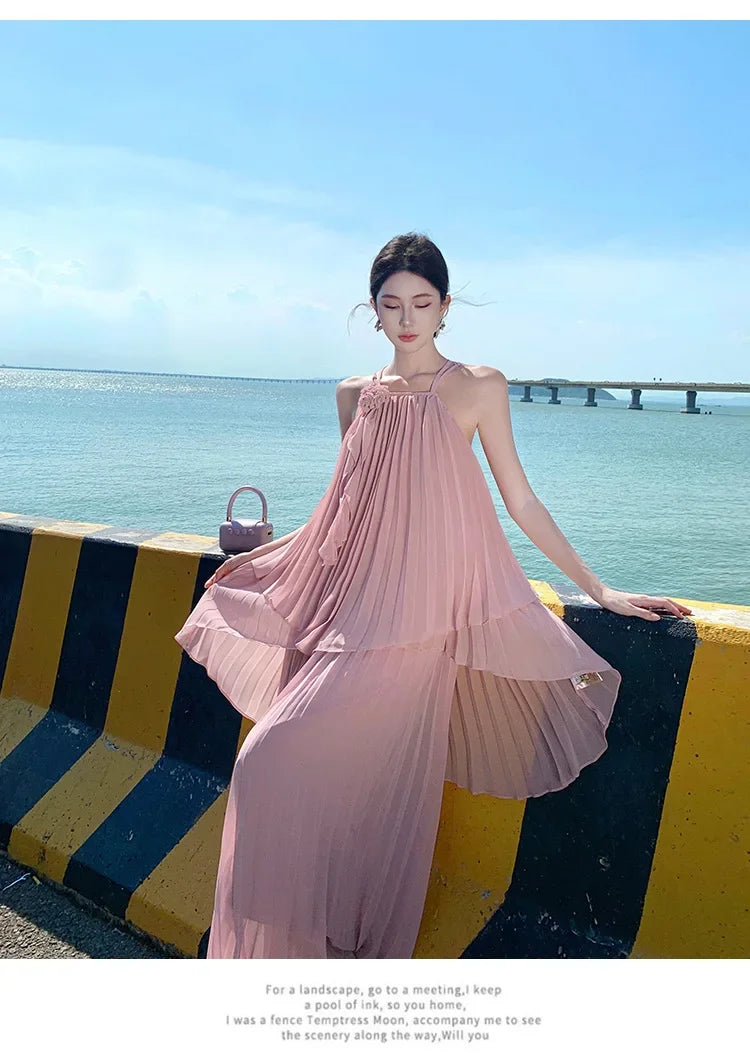 Fairy Shore – 2pc Beach Vacation Dress