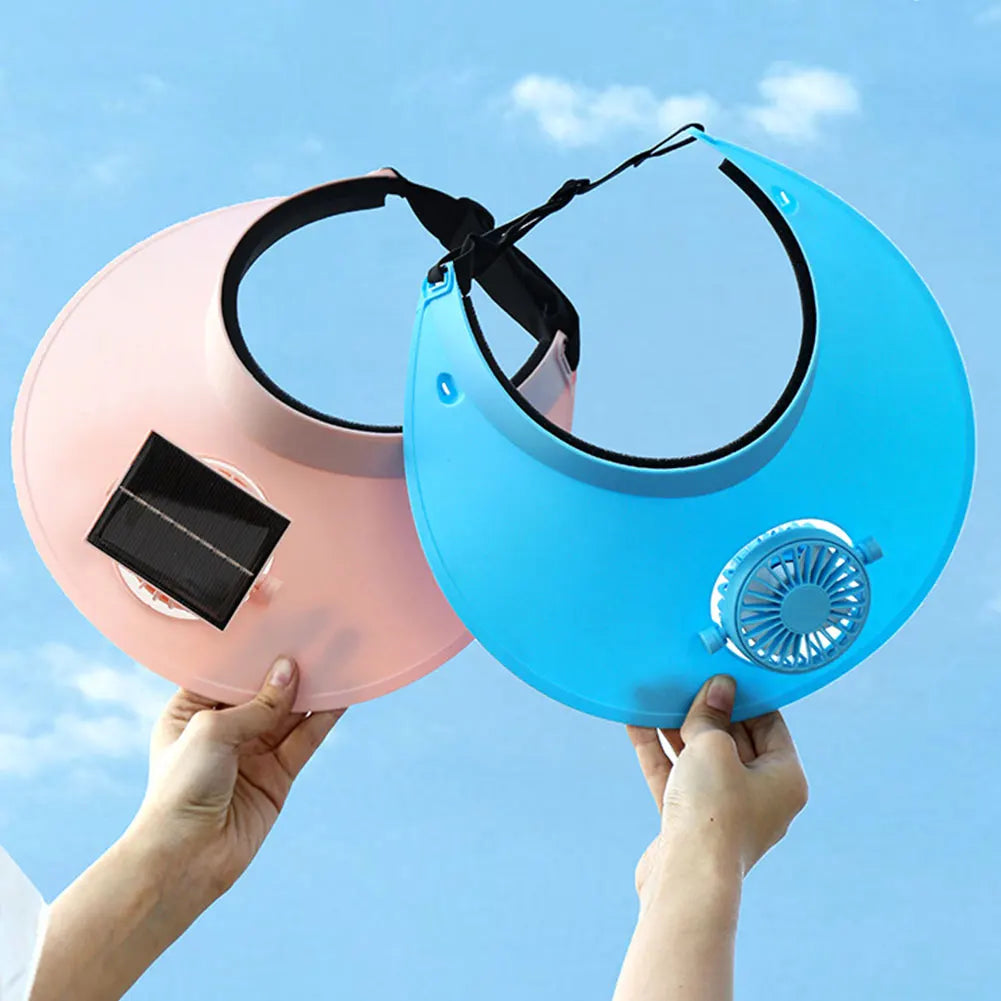 UPF50+ Solar & Chargeable Fan Hat