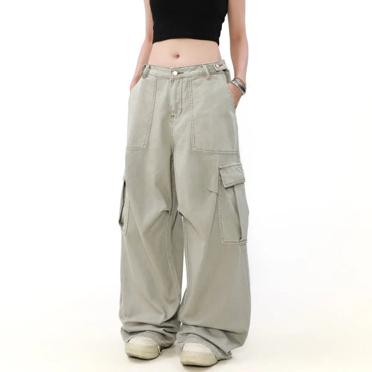 Retro American Vintage Loose Work Pants