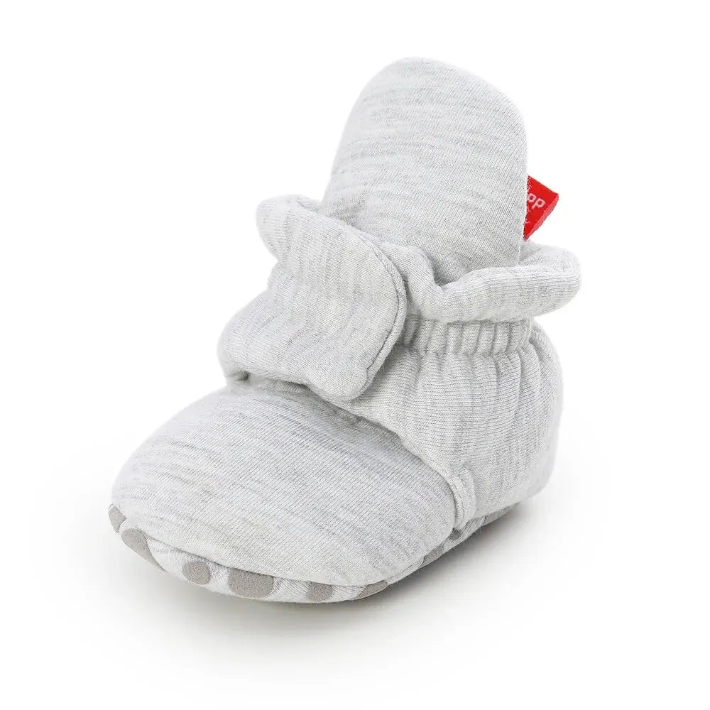 Toddler First Walkers Booties Cotton Comfort Soft Anti-slip Warm Infant Baby Boy Girl Shoes
