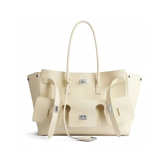 Square Buckle Design Luxury Handbag