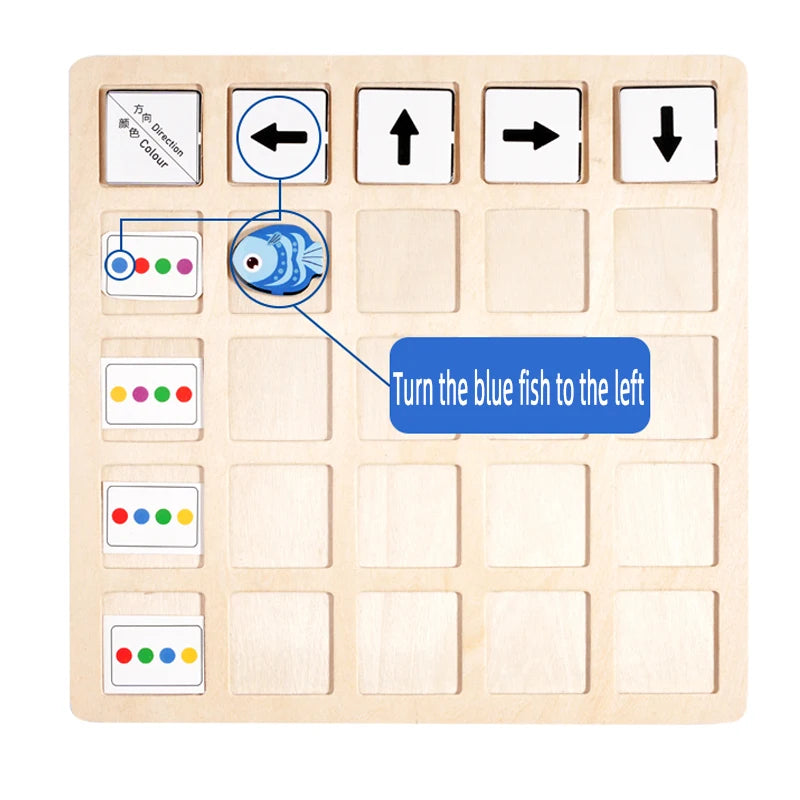 Logical Thinking Training Wooden Montessori Toys