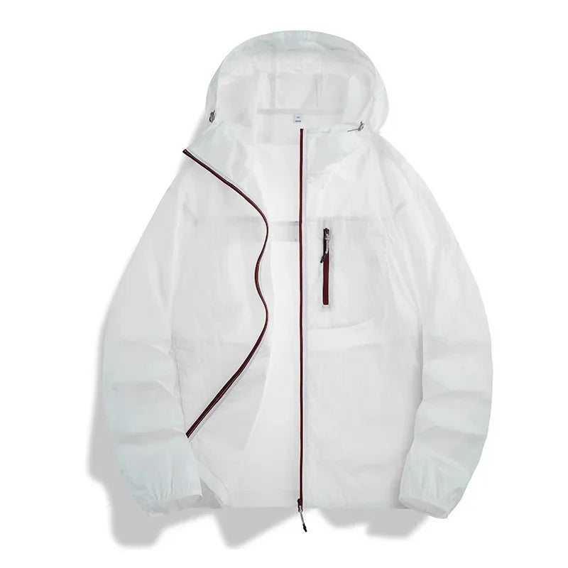 UPF50+ UV Protection Ultra Light Zipper Hoodie