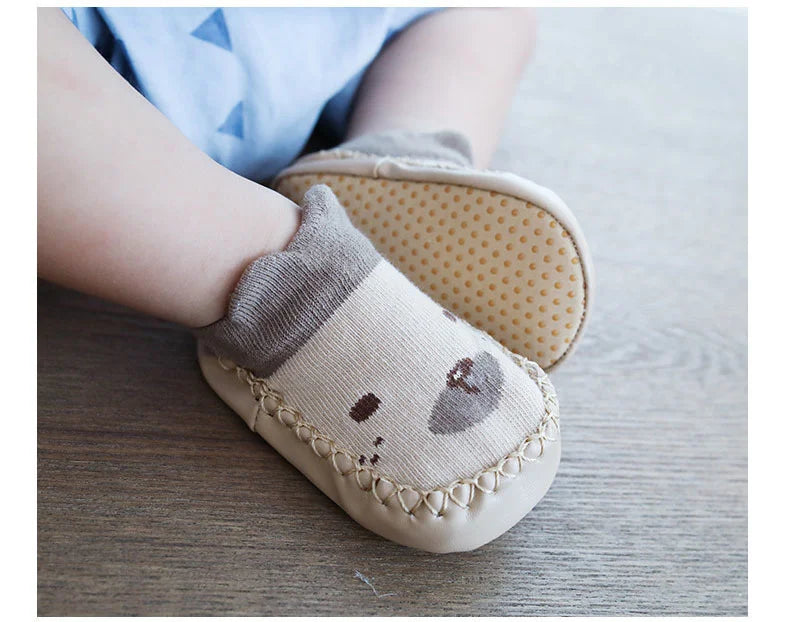 Anti Slip Soft Sole Baby Socks Slippers