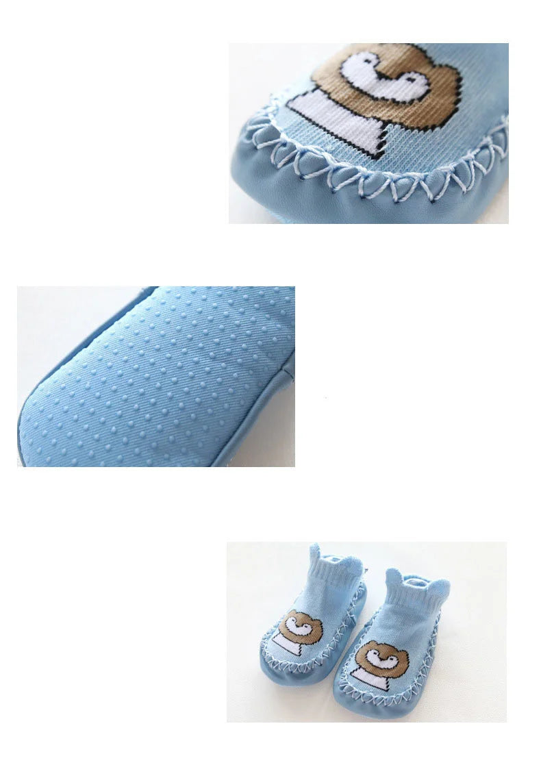 Anti Slip Soft Sole Baby Socks Slippers