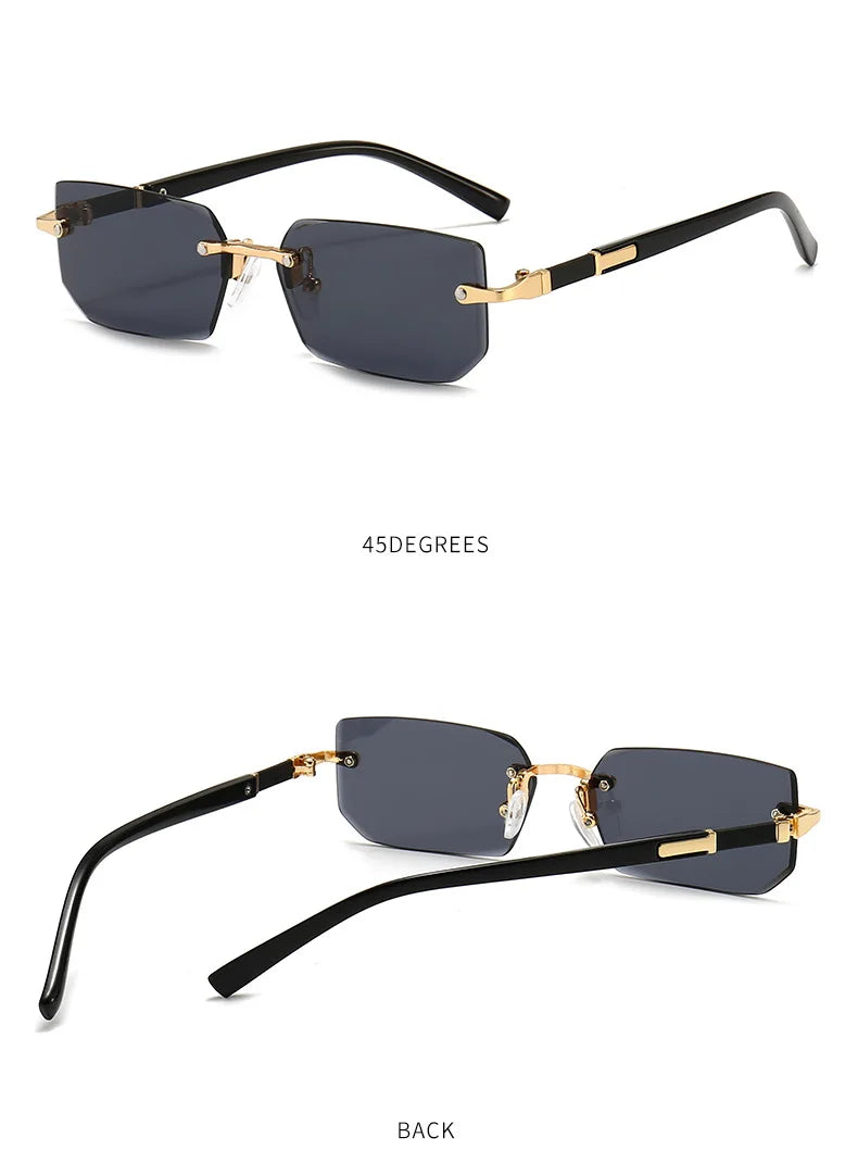Rimless Travel Sunglasses
