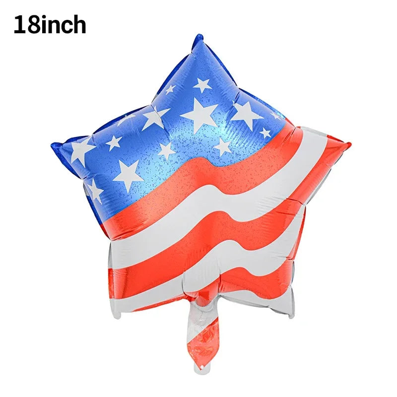 11pcs Independence Day Balloons Set