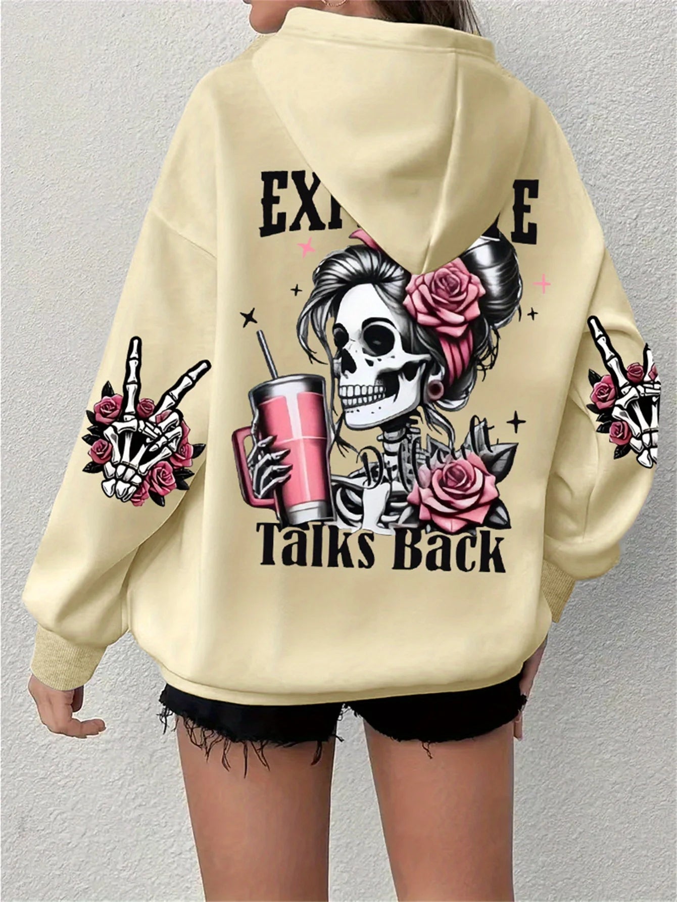 Funny Print Hoody