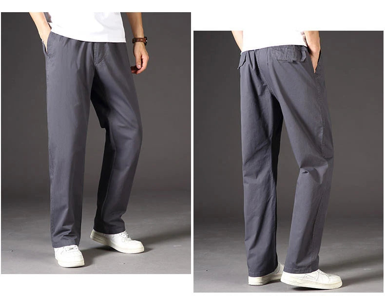 Cotton Cargo Pants Summer Sweatpants