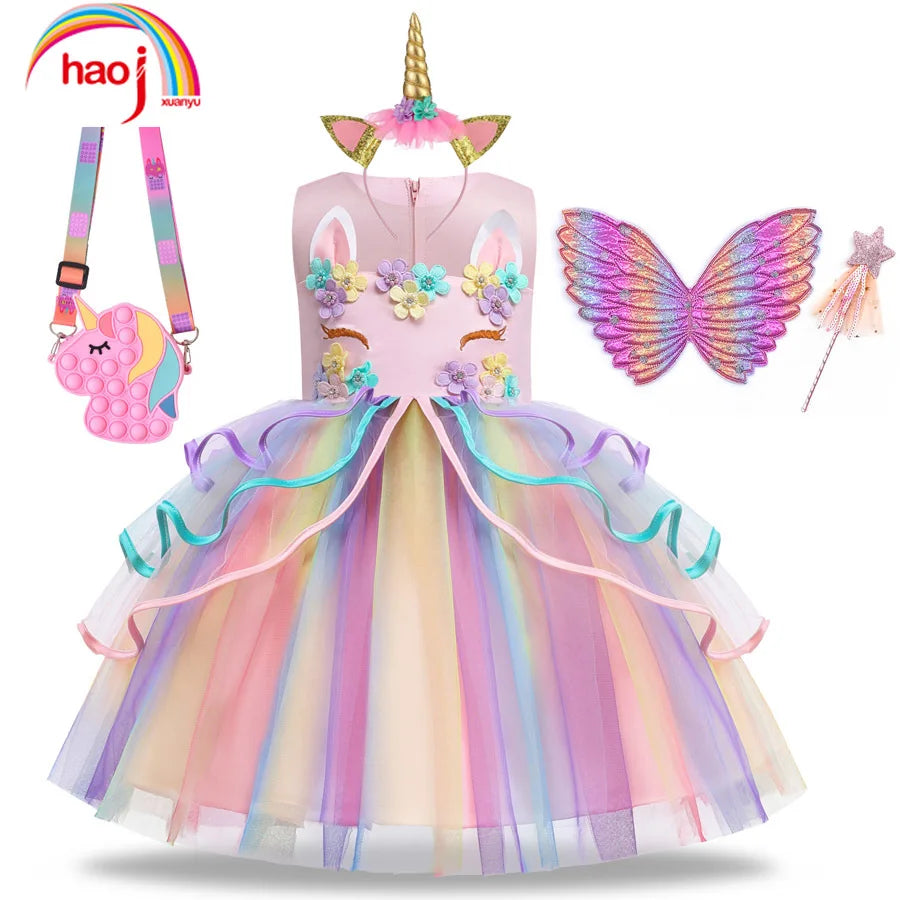 Unicorn Cosplay Costume Princess Dress