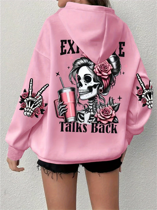 Funny Print Hoody