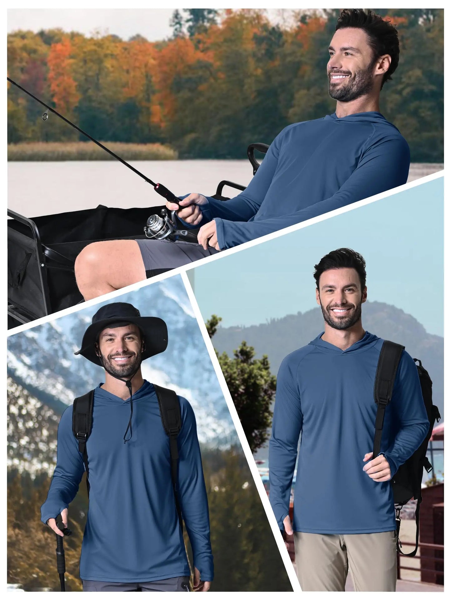 UPF50+ Ultra Light Sumr Hoodie Shirt