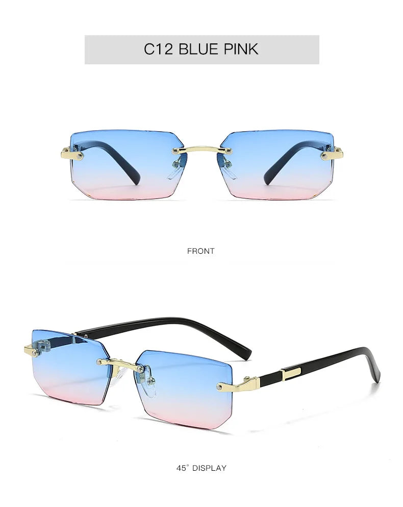 Rimless Travel Sunglasses