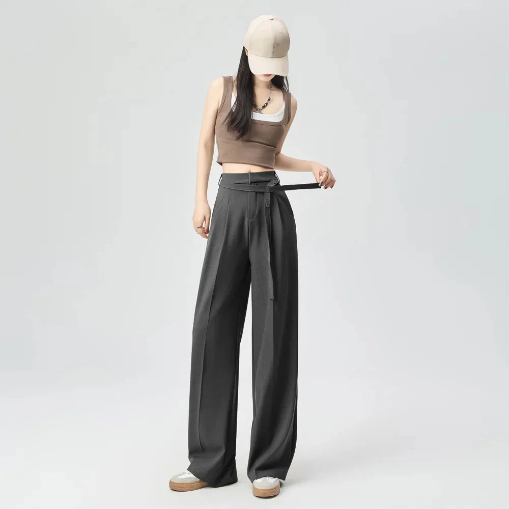 Women's Loose Drapey Suit Pants