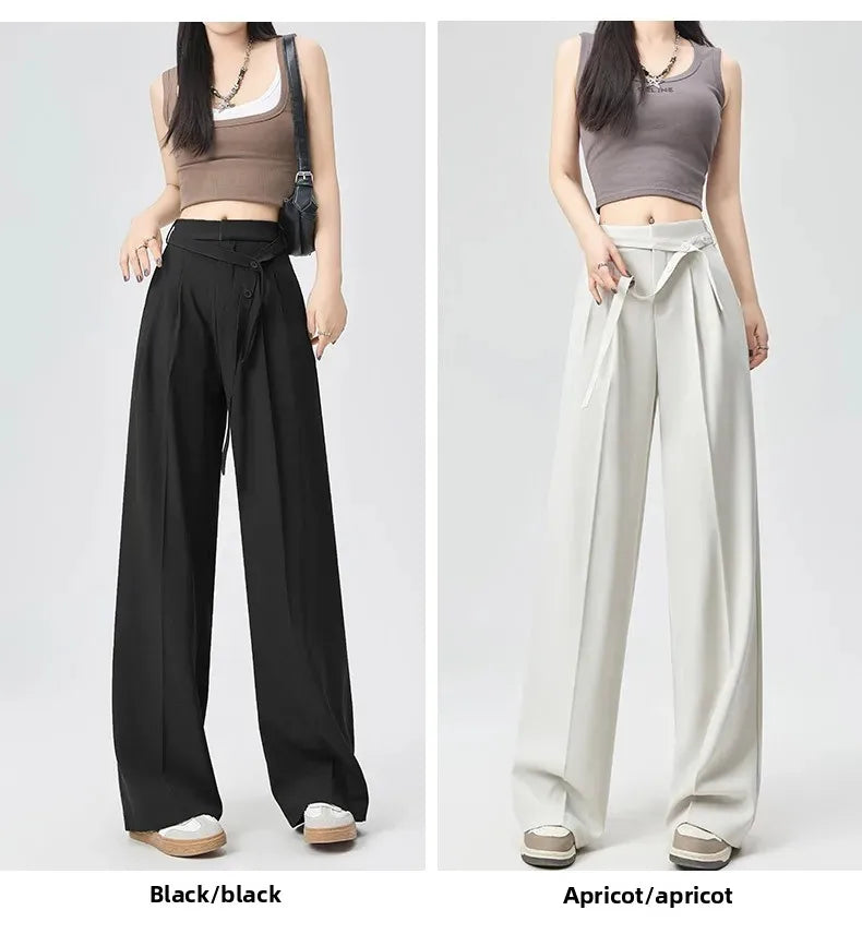 Women's Loose Drapey Suit Pants