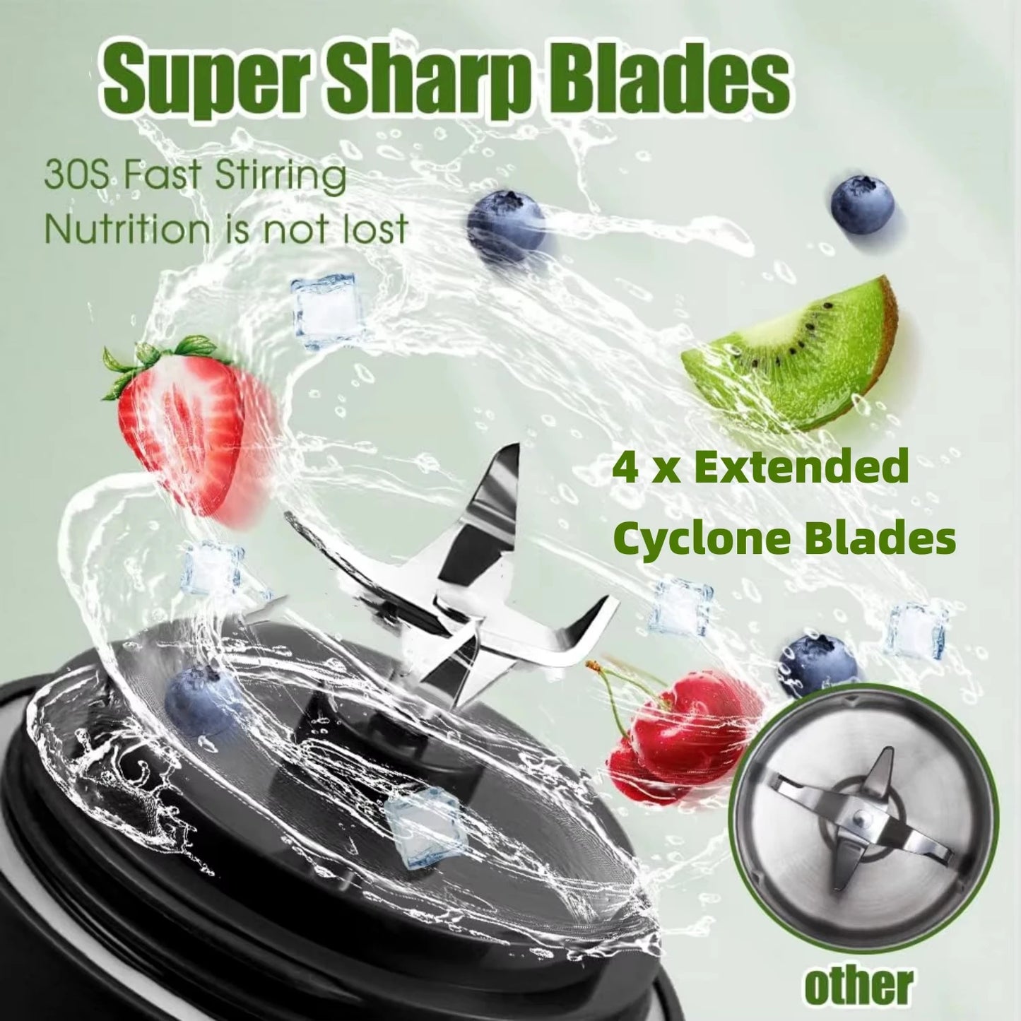 2025 New Portable Multifunctional High-Power Juicer Strong Motor Fast Crush 4000mAh Battery Indoor Outdoor Dual-use Juice Cup