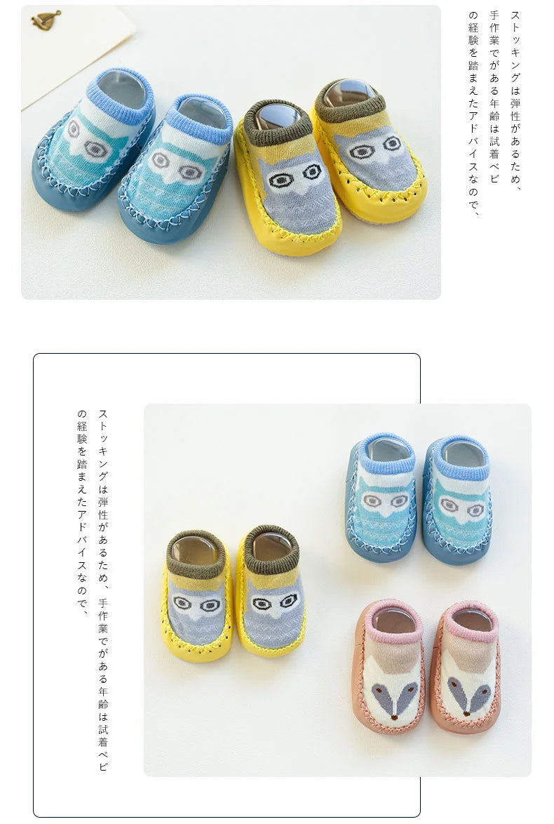Anti Slip Soft Sole Baby Socks Slippers