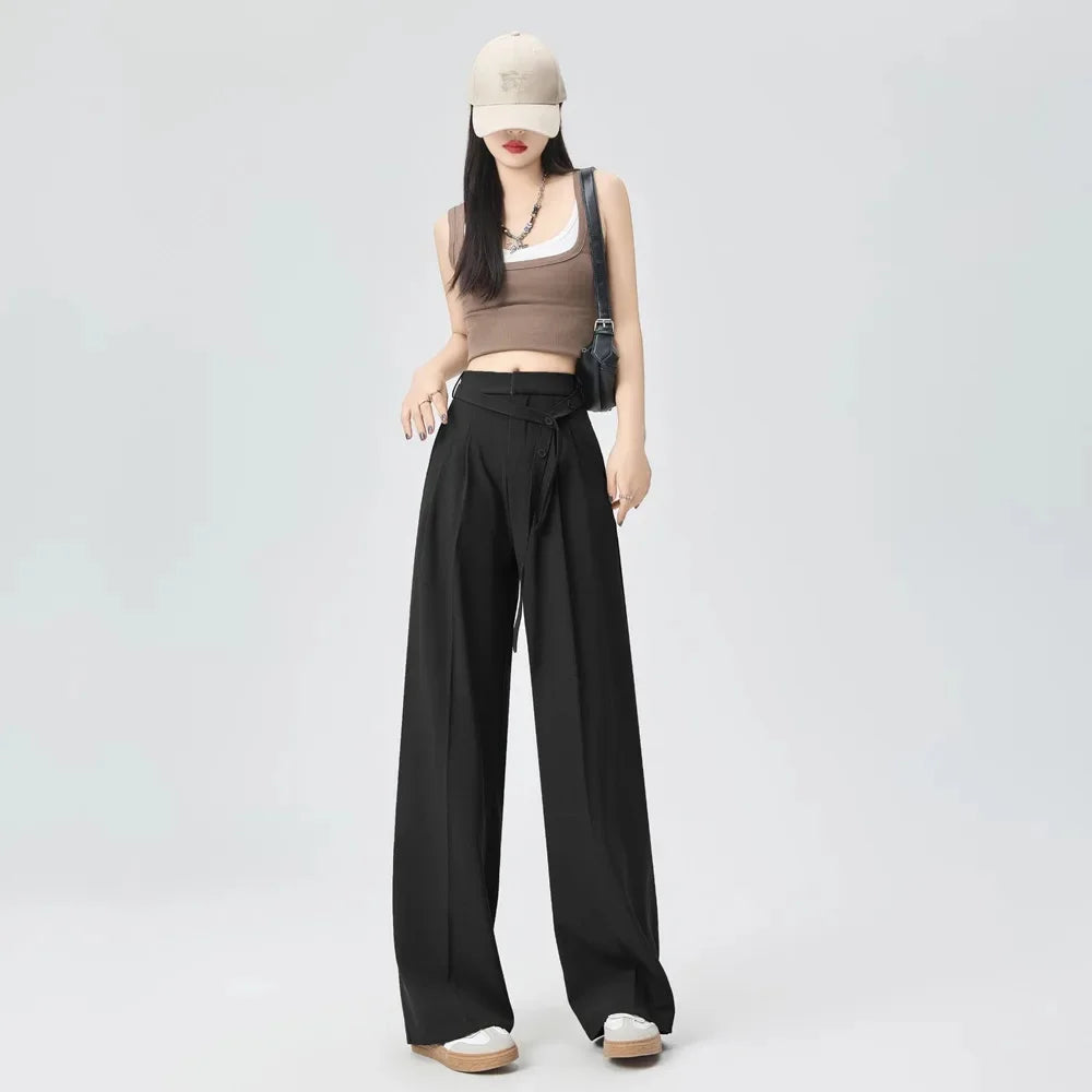 Women's Loose Drapey Suit Pants