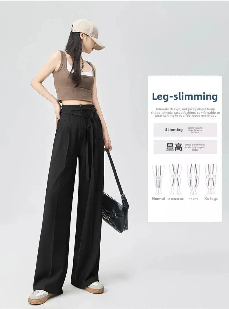 Women's Loose Drapey Suit Pants