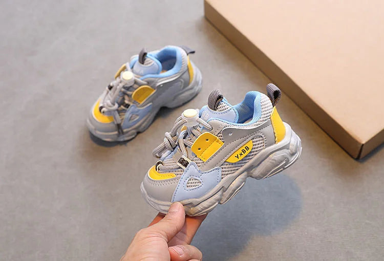 Size 21-36 Toddler Boys Girls Breathable Mesh Non-slip Shoes