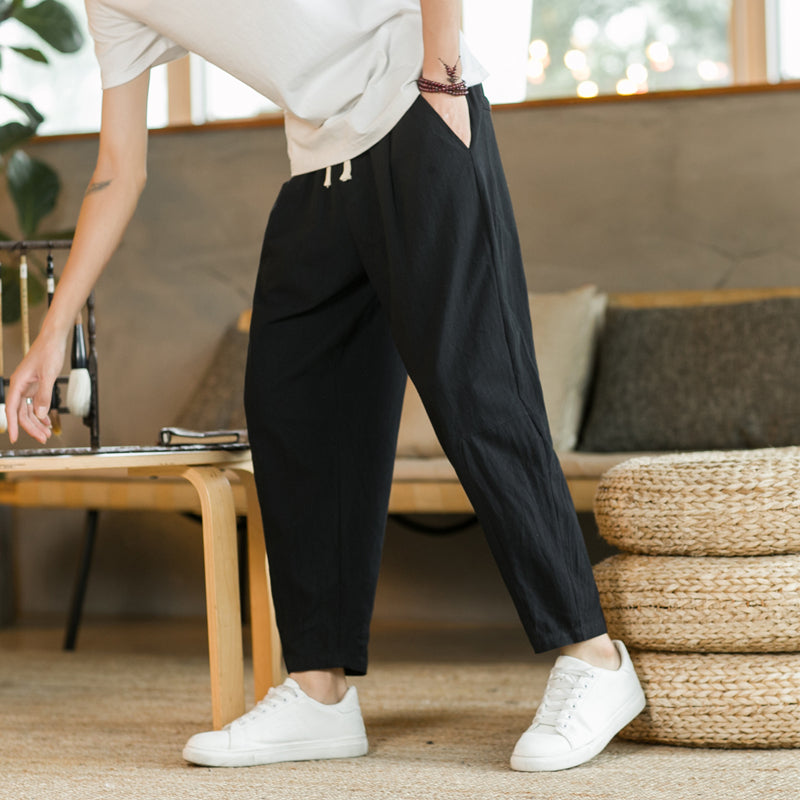 Cotton Linen Trousers