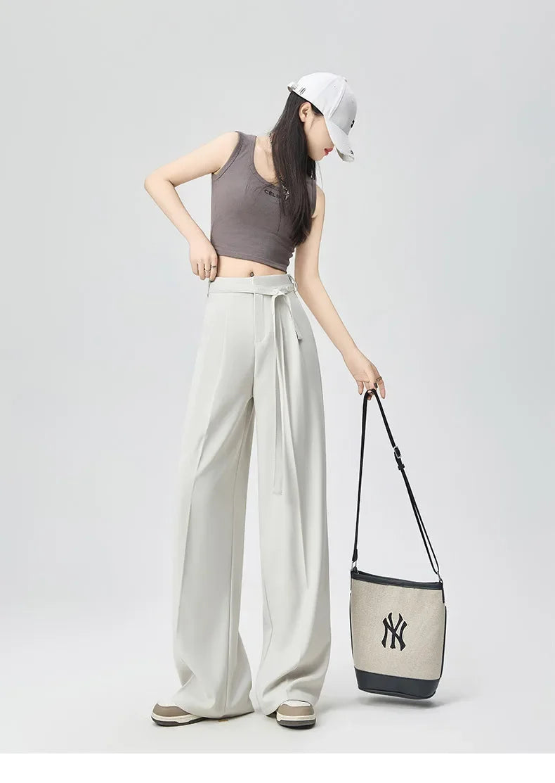 Women's Loose Drapey Suit Pants