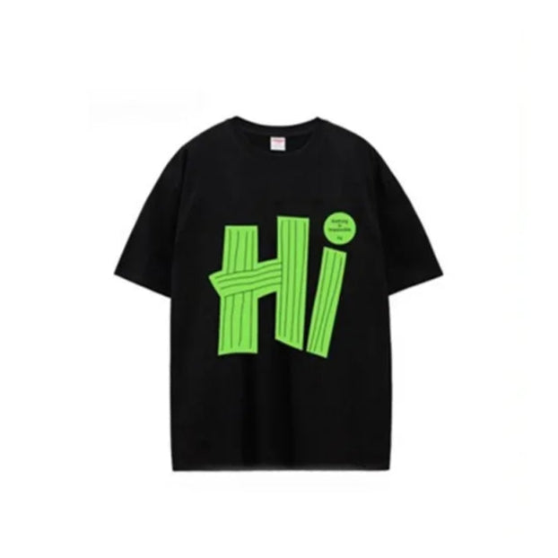 Lazy Summer Loose Fit T-shirt 2pc