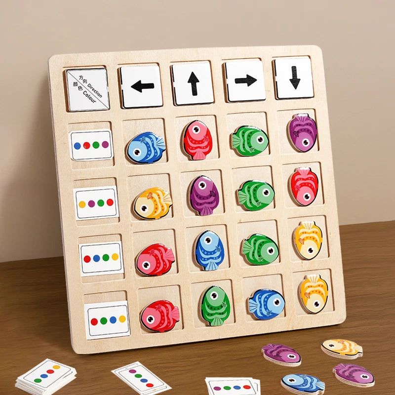 Logical Thinking Training Wooden Montessori Toys