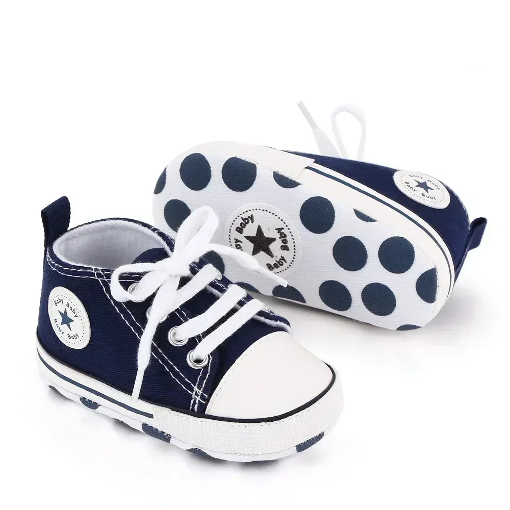 Canvas Sneakers Baby Boys Girls Shoes