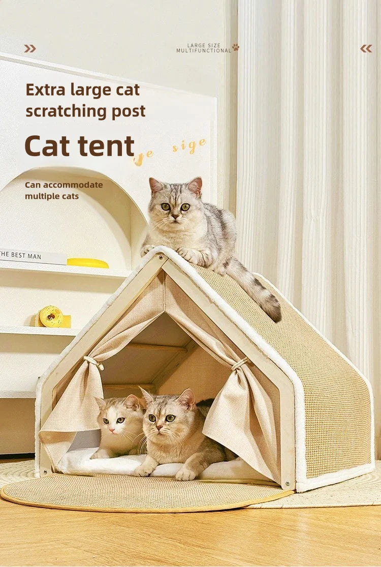 Cat nest Winter warm cat villa Cat house