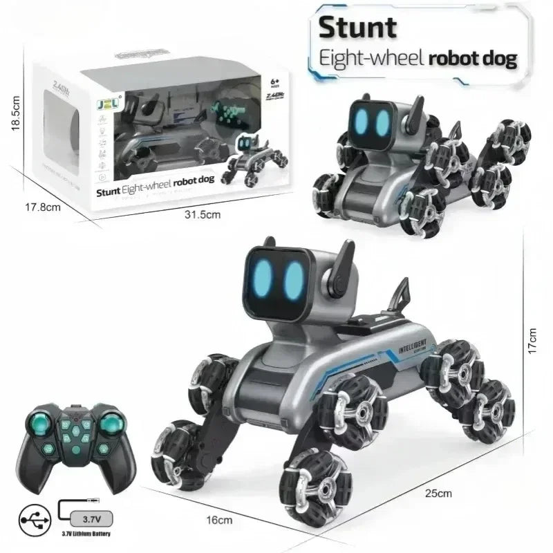 2.4Ghz RC Intelegent Robot Dog Stunt Dog