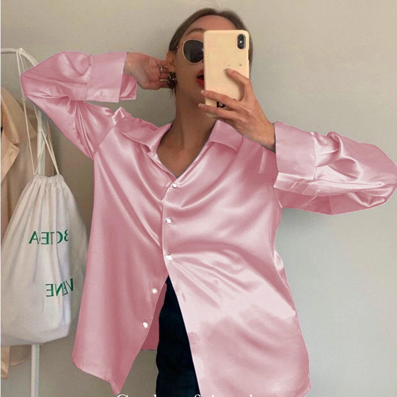 Long Sleeved Office Women's Shirts