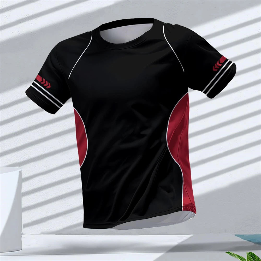 Quick-Dry 3D Sports T-Shirt