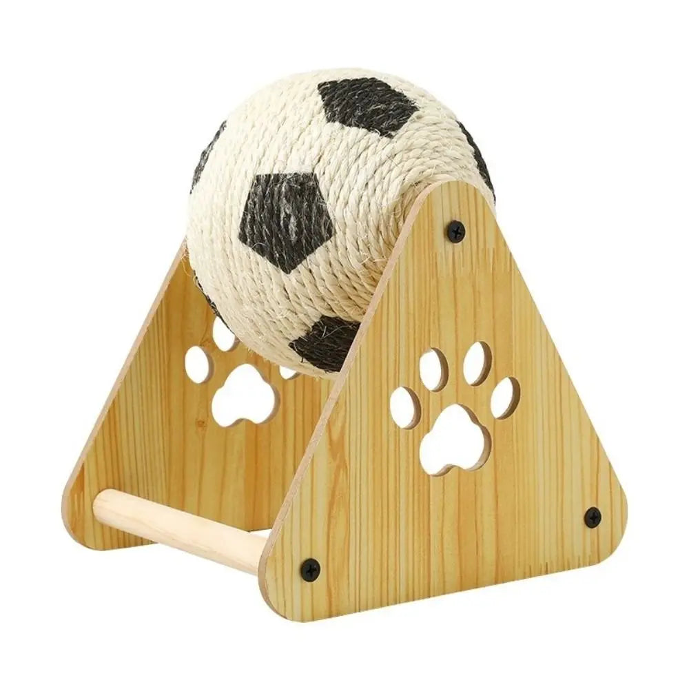Wood Base Durable Cat Scratcher