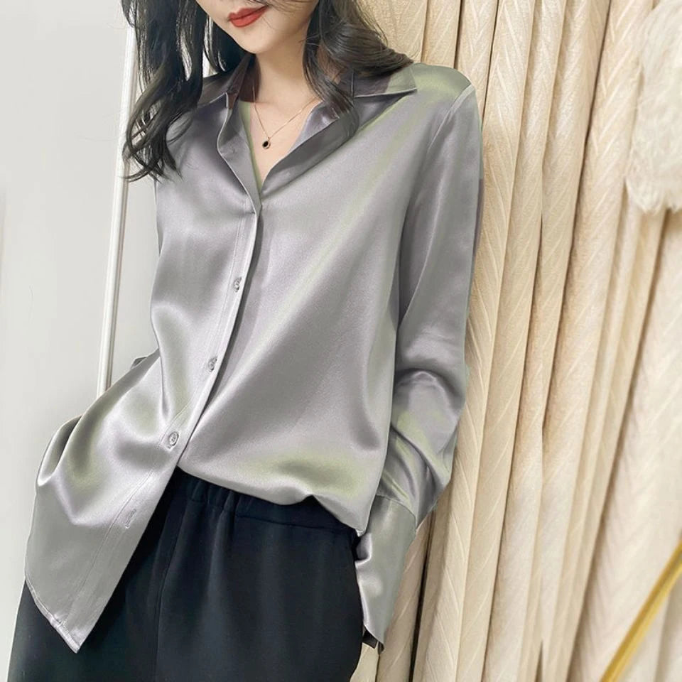 Long Sleeved Office Women's Shirts