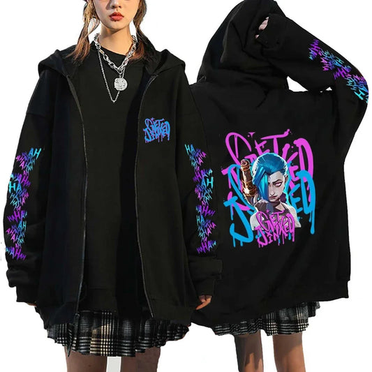 Arcane Jinx Zipper Hoodies