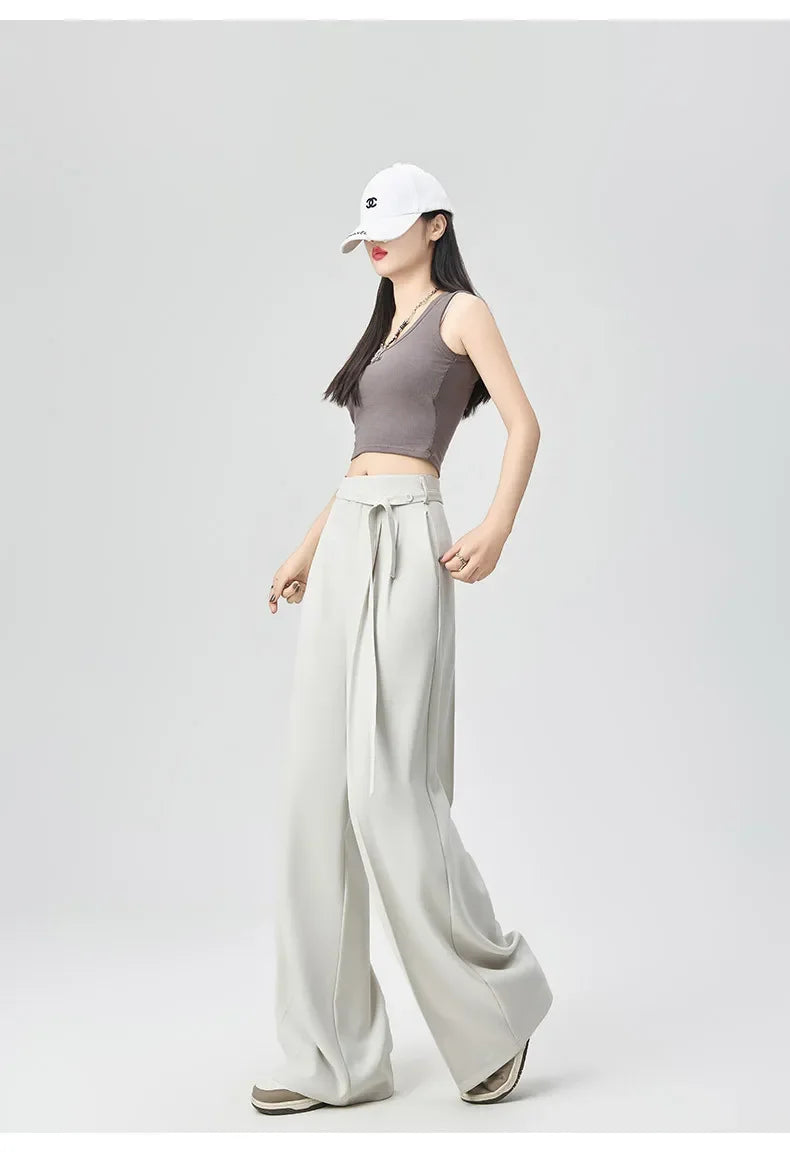 Women's Loose Drapey Suit Pants