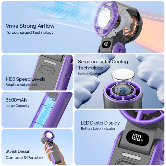 Foldable Portable Handheld Mini Cooling Fan