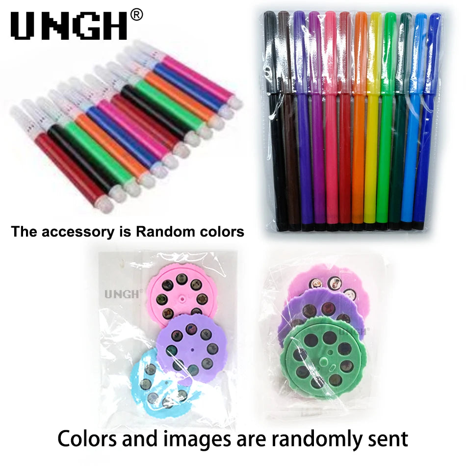 Children led projector drawing table educational board toys for children