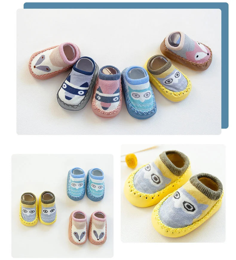 Anti Slip Soft Sole Baby Socks Slippers