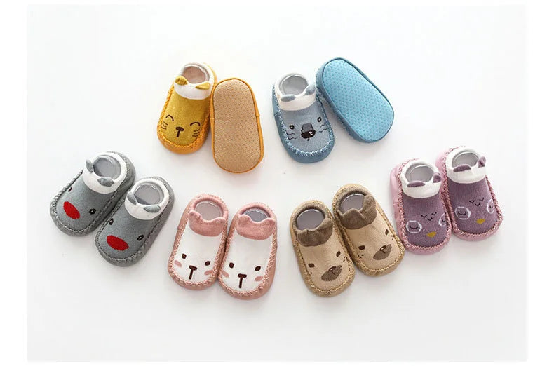 Anti Slip Soft Sole Baby Socks Slippers