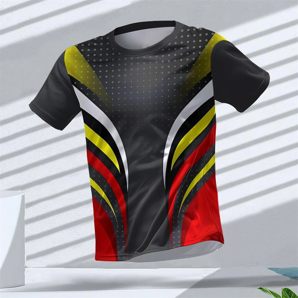 Quick-Dry 3D Sports T-Shirt