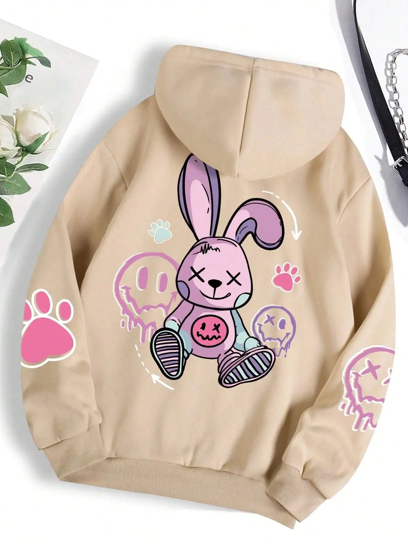 Hip Hop Street Casual Printed Hoodies