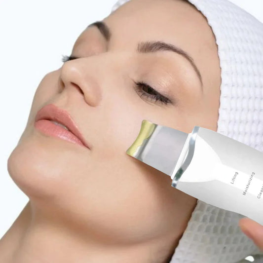 Ultrasonic Skin Scraper – Deep Pore Cleansing Facial Device for Men & Women, Professional Skin Care Tool