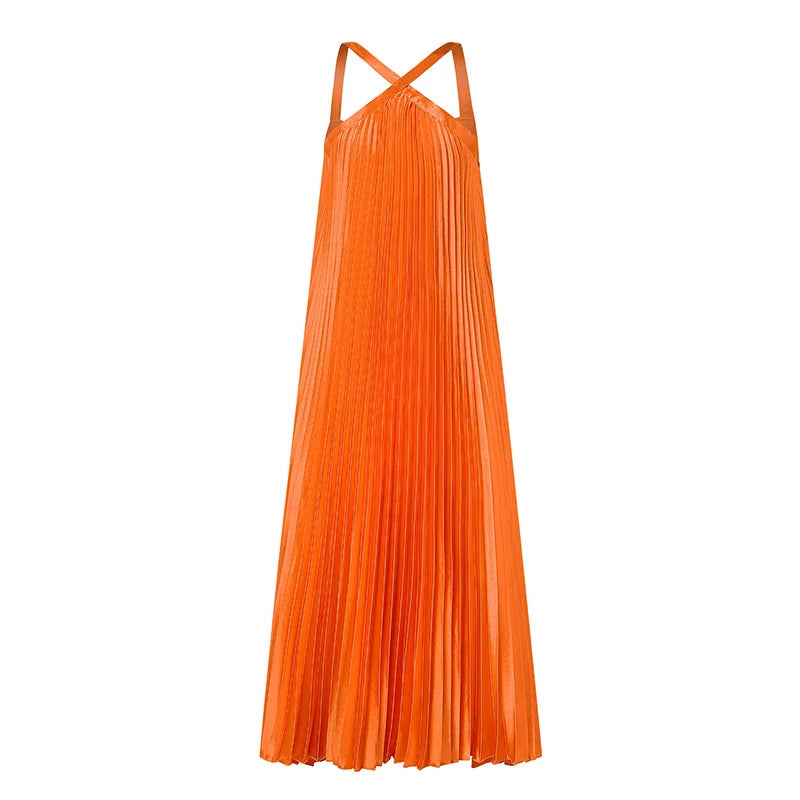 Moonlight Flow – Backless Long Robe Dress