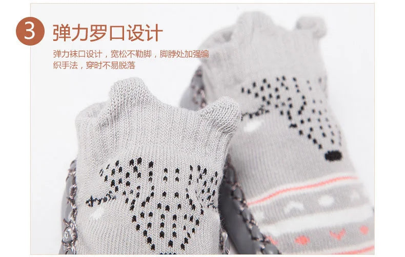 Anti Slip Soft Sole Baby Socks Slippers