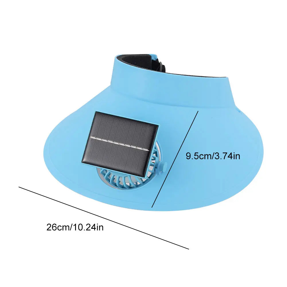 UPF50+ Solar & Chargeable Fan Hat