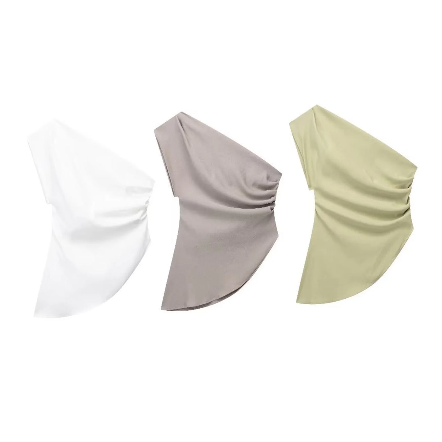 Asymmetric Off-Shoulder Top