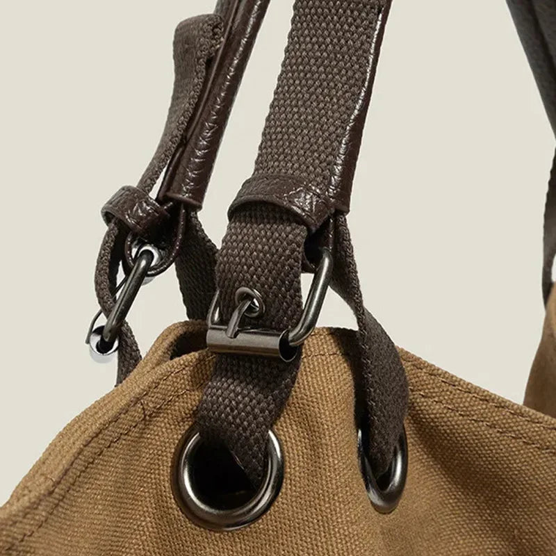 Vintage Large Capacity Tote Bag