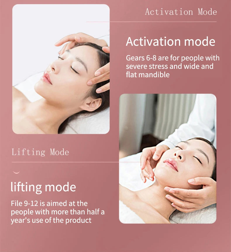 LED Photon Therapy Facial Lifting & Slimming Massager β Heated V-Face Double Chin Reducer & Skin Tightening Device